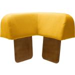 Reduzierte Gelbe Wohnzimmermöbel aus Textil Breite 0-50cm, Höhe 0-50cm, Tiefe 0-50cm 