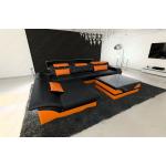Moderne Sofa Dreams Monza L-förmige Ecksofas & Eckcouches aus Leder 