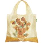 Van Gogh Faltbare Einkaufstaschen mit Blumenmotiv aus Stoff für Herren 