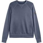 Reduzierte Blaue Ecoalf Nachhaltige Rundhals-Ausschnitt Herrensweatshirts aus Baumwolle Größe XXL 