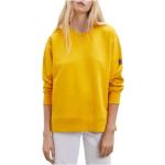 Reduzierte Gelbe Ecoalf Nachhaltige Damensweatshirts enganliegend Größe M für den für den Herbst 