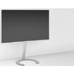 Minimalistische Wissmann TV Standfüße aus Edelstahl schwenkbar Höhe 0-50cm 