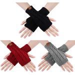 Reduzierte Fingerlose Handschuhe & Halbfinger-Handschuhe für Damen für den für den Winter 