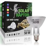 SOLAR RAPTOR HID UV-Strahler 50 Watt Spot, Metalldampflampe, Wärme & UV-Lampe für Terrarien