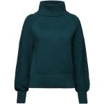 Reduzierte Emeraldfarbene edc Rollkragen Rollkragenshirts aus Baumwolle Größe XS 