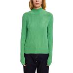 Reduzierte Grüne Esprit Stehkragen Wintermode aus Baumwollmischung enganliegend für Damen Größe XL für den für den Herbst 