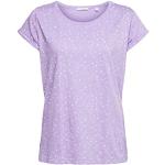Reduzierte Fliederfarbene Kurzärmelige edc T-Shirts aus Jersey für Damen Größe XS für den für den Frühling 