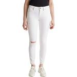 Weiße Esprit EDC Skinny Jeans aus Baumwolle für Damen Weite 28 
