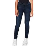 Blaue Esprit Slim Fit Jeans mit Reißverschluss aus Denim für Damen Weite 27 