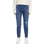 Reduzierte Blaue Esprit EDC High Waist Jeans aus Denim für Damen Weite 27 