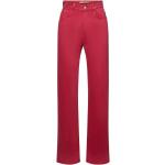 Rote edc High Waist Jeans aus Denim für Damen Größe XS Weite 29, Länge 32 