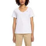 Reduzierte Weiße edc T-Shirts mit Knopf für Damen Größe XS 