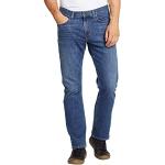 Blaue Eddie Bauer Straight Leg Jeans aus Denim für Herren Weite 34 