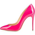 Rosa Elegante Spitze High Heels & Stiletto-Pumps für Damen Größe 45 