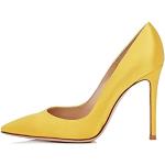 Gelbe Spitze High Heels & Stiletto-Pumps für Damen Größe 37 