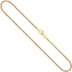 Gelbe Schlangenketten aus Gold 14 Karat für Damen zum Muttertag 