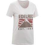 Reduzierte Weiße Edelrid Bio T-Shirts für Damen Größe L 