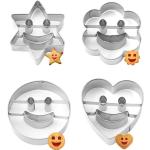 Emoji Smiley Runde Fondant Ausstecher rostfrei 
