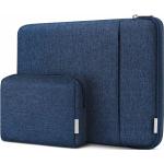 Blaue Macbook Taschen mit Maus-Motiv mit Reißverschluss kratzfest klein 