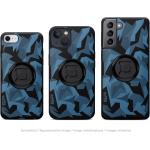 Blaue Camouflage SP Connect iPhone 12 Hüllen mit Muster mini 