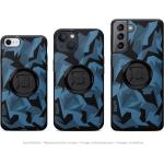 Blaue Camouflage SP Connect iPhone 14 Hüllen mit Muster 