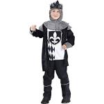 Silberne Mittelalter-Kostüme für Kinder Größe 122 