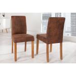 Reduzierte Braune Moderne Riess Ambiente Designer Stühle aus Massivholz Breite 0-50cm, Höhe 50-100cm, Tiefe 0-50cm 