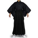 Edoten Japanese Samurai Hakama Uniform 1773NV-BK M