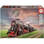EDUCA 9218503 Dampflokomotive 2000 Teile Puzzle