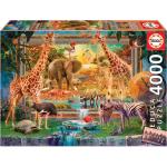 Educa Die Savanne erwacht 4000 Teile Puzzle (4000 -Teile)