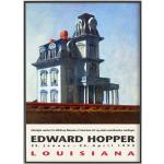 Edward Hopper Ausstellungsposter, House By The Railroad Print, American Realism Wanddekoration, Museum Art, Alte Malerei, Retro Geschenke