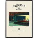 Edward Hopper Nighthawks Mid-Century Kunst Poster, Berühmte Gemälde, Künstler Wanddekoration, Museum Wandkunst, Ausstellung Wandkunst