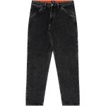 Reduzierte Schwarze Loose Fit EDWIN Straight Leg Jeans mit Reißverschluss aus Baumwolle für Herren 