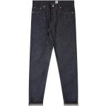 Reduzierte Indigofarbene EDWIN Slim Fit Jeans aus Denim für Herren Weite 34, Länge 32 