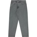 Reduzierte Graue Loose Fit EDWIN Straight Leg Jeans aus Denim für Herren Weite 34, Länge 32 
