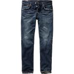 Reduzierte Blaue Unifarbene Mey&Edlich Tapered Jeans aus Denim für Herren Weite 30, Länge 32 