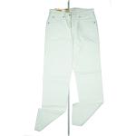 Cremefarbene EDWIN Slim Fit Jeans aus Denim für Herren Weite 34, Länge 32 