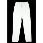 Weiße EDWIN Slim Fit Jeans aus Denim für Damen Weite 27, Länge 32 