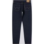 Blaue Bestickte EDWIN Jeans mit Stickerei aus Denim für Herren 