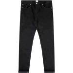 Schwarze EDWIN Slim Fit Jeans aus Denim für Herren Weite 32, Länge 32 