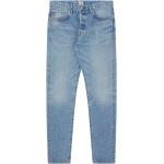 Reduzierte Blaue EDWIN Slim Fit Jeans aus Baumwolle für Herren Weite 34, Länge 32 