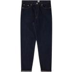 Reduzierte Blaue EDWIN Straight Leg Jeans aus Denim für Herren Größe S 