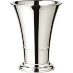 Silberne 25 cm Edzard Runde Vasen & Blumenvasen 15 cm glänzend 