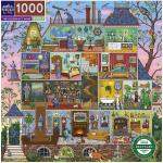 Eeboo Puzzlespiel - 1000 Teile - 58,5 x 58,5 cm - Der Alchemist