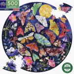 Eeboo Puzzlespiel - 500 Teile - 58,5 cm - Motten