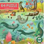 Eeboo Puzzlespiel - 64 Teile - Die Teile