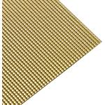 Efco "Perle Wachs Streifen, Gold Brilliant, 200 x 2 mm, 7-teilig