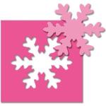 Reduzierte Pinke Efco Produkte zum Basteln mit Papier mit Weihnachts-Motiv 