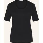 Schwarze Efixelle T-Shirts aus Baumwolle für Damen Größe M 
