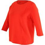 Rote Efixelle U-Boot-Ausschnitt T-Shirts für Damen Größe L 